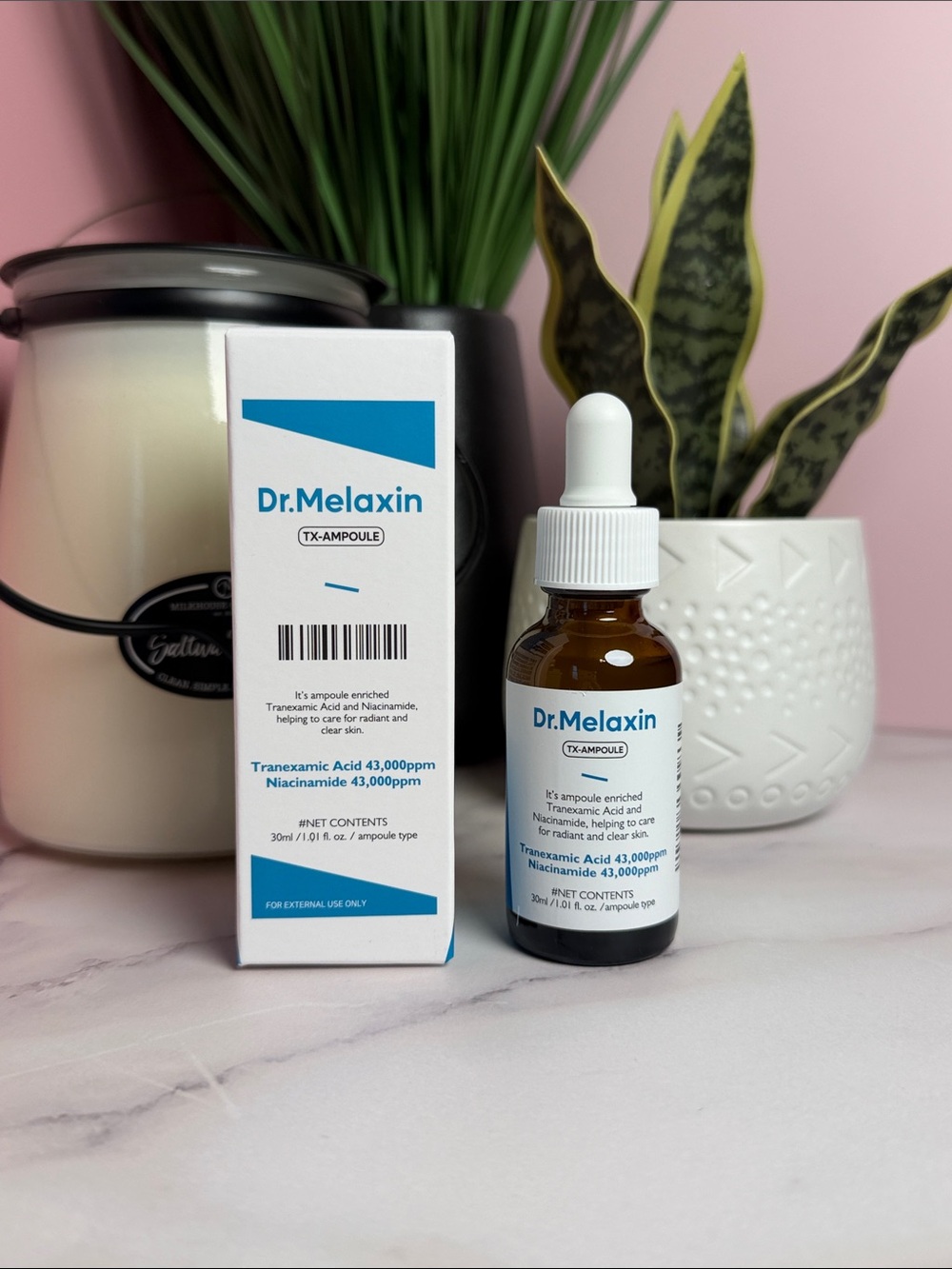TX-Ampoule Brightening Serum – White & Blue